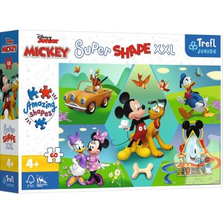 Trefl Puzzle Trefl Disney Standard XXL Z Mikim zawsze jest wesoło 60 el. (50014)