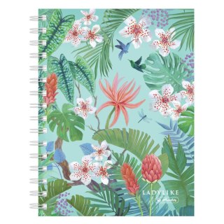 Herlitz Kołozeszyt (kołobrulion) Herlitz Ladylike Jungle A5 100k. krata (50044191)