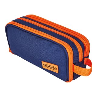 Herlitz Piórnik Herlitz Kosmetyczka Blue/Orange 50043750 (300001513)