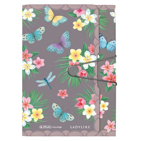 Herlitz Teczka z przegródkami Herlitz Ladylike Butterflies 50044023 A4 12 przegródek (300001531)