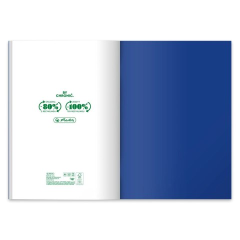 Herlitz Zeszyt Herlitz Colors Eco PP 9552381 A4 60k. 70g krata (400198132)