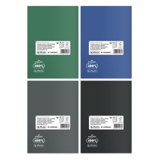 Herlitz Zeszyt Herlitz Ocean Colors Eco PP 9552399 A5 60k. 70g linia (400198106)