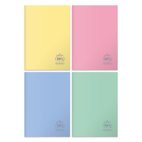 Herlitz Zeszyt Herlitz Pastel Colors Eco PP 9552746 A5 60k. 70g krata (400197972)