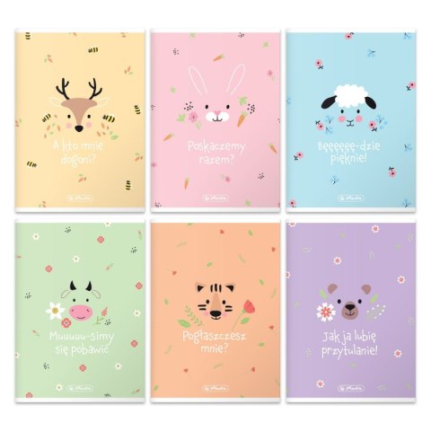 Herlitz Zeszyt Herlitz Pastel Cute A5 32k. linia (9553926)