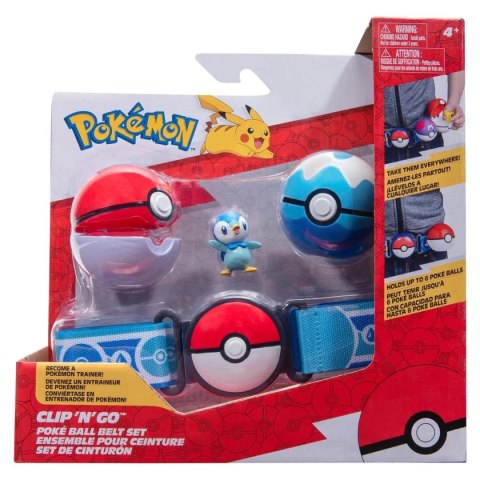 Orbico Sp. Z O.o. Figurka Orbico Sp. Z O.o. zestaw Pokemon Clip N Go Pas Piplup (PKW3159)