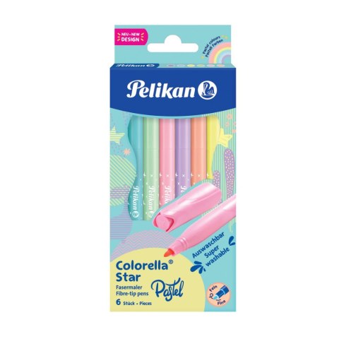 Pelikan Flamaster Pelikan Colorella C302 pastel 6 kol. (822282)