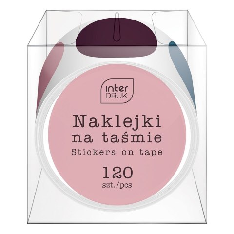 Interdruk Naklejka (nalepka) Interdruk GLAM na taśmie (120szt)