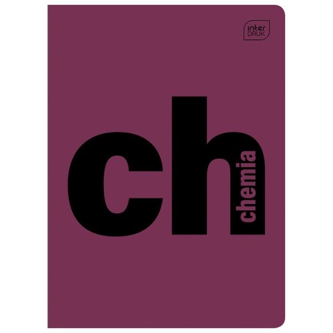 Interdruk Zeszyt tematyczny Chemia A5 60k. 70g krata Interdruk