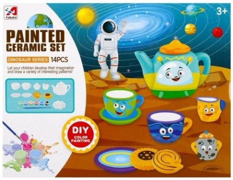 Mega Creative Zestaw kreatywny dla dzieci do malowania ceramika Kosmos Mega Creative (511578)