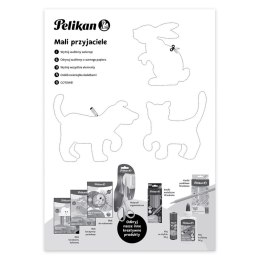Pelikan Blok rysunkowy Pelikan kreatywny premium czarny A4 czarny 10k (9589037)