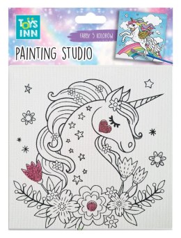 Stnux Zestaw kreatywny dla dzieci Zestaw do malowania Canvas Unicorn Stnux (STN7922)