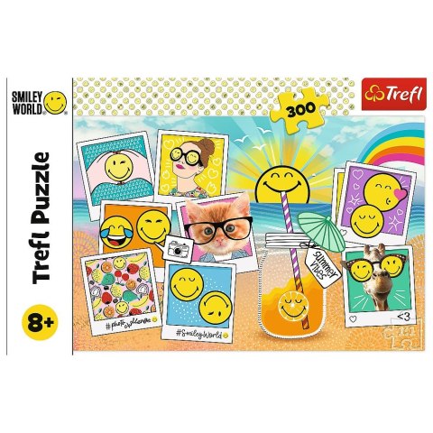 Trefl Puzzle Trefl Smiley na wakacjach 300 el. (23019)