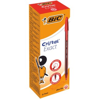 Bic Długopis Bic czerwony Cristal Exact czerwony 0,7mm (992604)