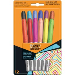 Bic Marker permanentny Bic colour b l12szt, mix (943163)