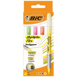 Bic Zakreślacz Bic 4 SZT ETUI H/LIGHTER (950470)