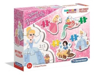 Clementoni Puzzle Clementoni Moje pierwsze puzzle. Princess 4w1 el. (20812)