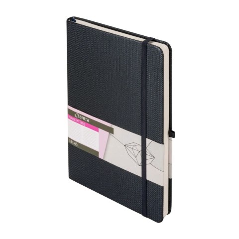 Antra Notes (notatnik) Szary czarnym pudełku A5 192k. linia Antra (+ długopis)