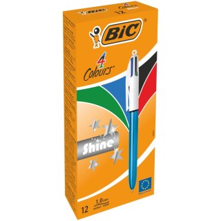 Bic Długopis wielofunkcyjny Bic 4 Colours SHINE 4 kolory 1,0mm (982874)