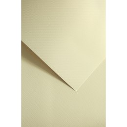 Galeria Papieru Papier ozdobny (wizytówkowy) batyst kremowy A4 kremowy 180g Galeria Papieru (204112)
