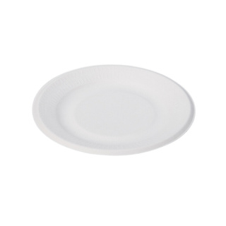 Talerz z trzciny cukrowej żebrowany 115 mm / 50 sztuk