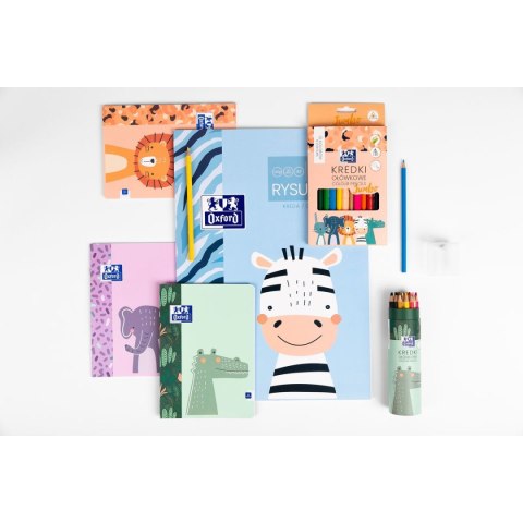 Oxford Zeszyt A5 kids 16k. 90g podwójna linia kolor Oxford (400170239)