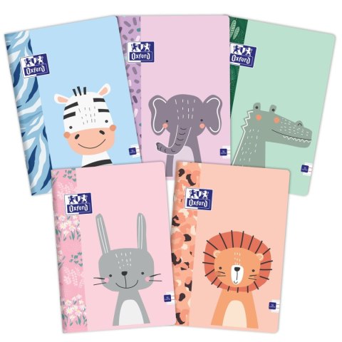 Oxford Zeszyt A5 kids 16k. 90g podwójna linia kolor Oxford (400170239)