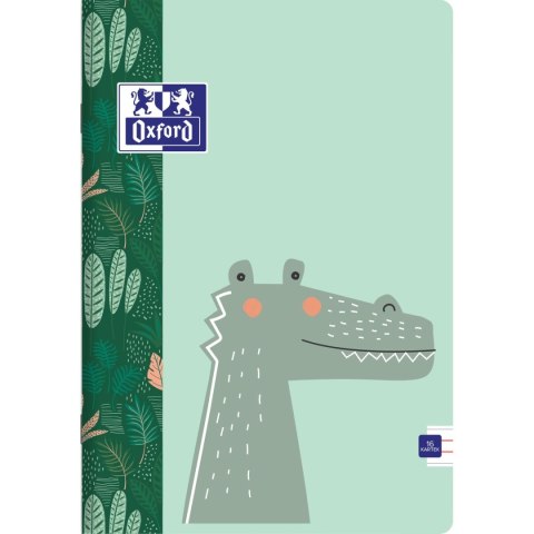 Oxford Zeszyt A5 kids 16k. 90g podwójna linia kolor Oxford (400170239)