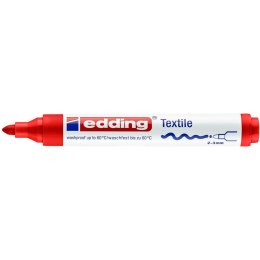 Edding Marker specjalistyczny Edding do tkanin, mix 2,0-3,0mm okrągła końcówka (4500)