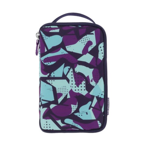 Herlitz Piórnik Herlitz kosmetyczka 2 Go Camo Purple (50043545)