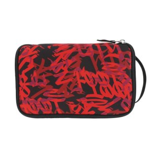 Herlitz Piórnik Herlitz kosmetyczka 2 Go Graffiti Red/Bl (50043569)