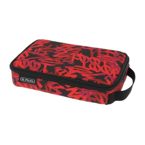 Herlitz Piórnik Herlitz kosmetyczka 2 Go Graffiti Red/Bl (50043569)