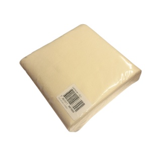Serwetki 1-warstwowe kremowe 30x30 100szt.