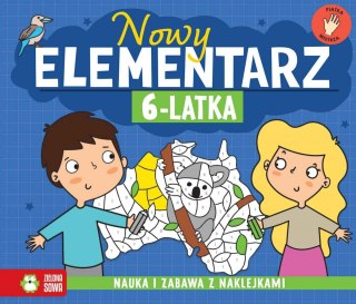 Zielona Sowa Książeczka edukacyjna Zielona Sowa Nowy elementarz 6-latka