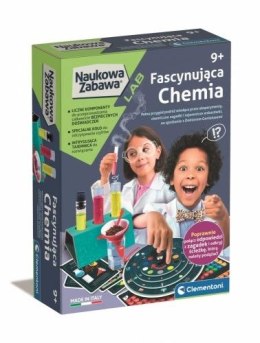 Clementoni Zestaw kreatywny dla dzieci Naukowa Zabawa fascynująca chemia Clementoni (50699)