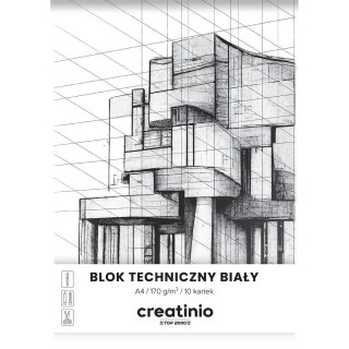 Top 2000 Blok techniczny Top 2000 Creatinio A4 biały 170g 10k (400176667)