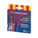 Astra Baby Kredki świecowe Astra Baby okrągłe FC Barcelona 12 kol. (316023051)
