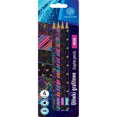 Astra Ołówek Astra ASTRAPEN Neon Cats grafitowy HB trójkątny (206023012) Astra Ołówek Astra ASTRAPEN Neon Cats grafitowy HB trójkątny (206023012)