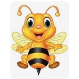 Norimpex Zestaw kreatywny dla dzieci Malowanie po numerach 18x24cm pszczółka Norimpex (NO-1008744)