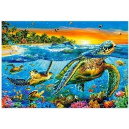 Norimpex Zestaw kreatywny Norimpex Diamentowa mozaika żółwie morskie 40x30cm (NO-1008670)