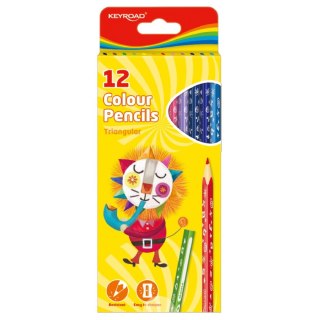 Keyroad Kredki ołówkowe Keyroad 12 kol. (KR971273)