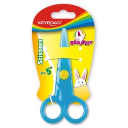 Keyroad Nożyczki Keyroad Plastikowe zaokrląglone 12,5cm (KR970962)