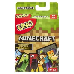 Mattel Gra karciana Mattel Minecraft Uno Junior (FPD61)
