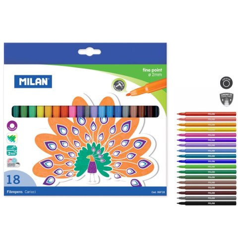 Milan Flamaster Milan 18 kol. (06F18)