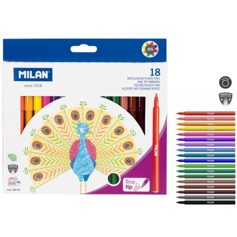Milan Flamaster Milan 18 kol. (06F18) Milan Flamaster Milan 18 kol. (06F18)
