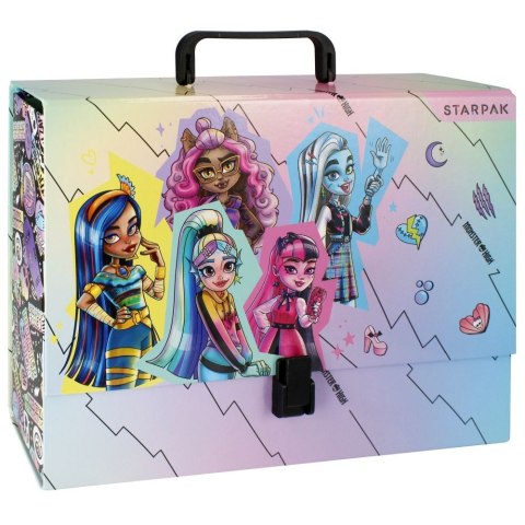 Starpak Teczka kartonowa na zatrzask Monster High A4 mix Starpak (514750) Starpak Teczka kartonowa na zatrzask Monster High A4 mix Starpak (514750)