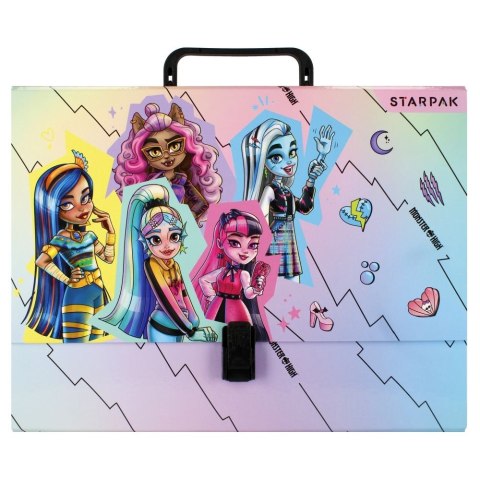 Starpak Teczka kartonowa na zatrzask Monster High A4 mix Starpak (514750) Starpak Teczka kartonowa na zatrzask Monster High A4 mix Starpak (514750)