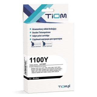 Tiom Tusz (cartridge) alternatywny Tiom Brother Lc1100y Dcp145 (Ti-B1100/980Y)