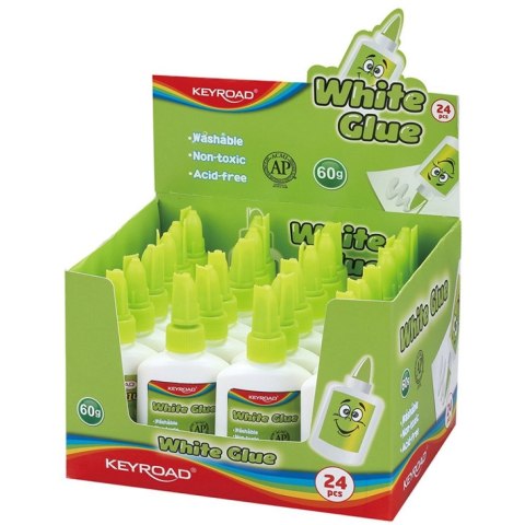 Keyroad Klej w płynie Keyroad biały 60ml 60g (KR971294)