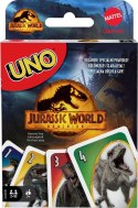 Mattel Gra karciana Mattel Jurassic World Uno J (GXD7)