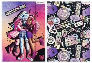 Starpak Teczka kartonowa na gumkę Monster High A4 mix Starpak (512443)